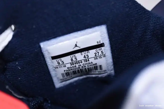 Rep LUCY 23-Neutral White Tinker Infrared Air Retro Grey-Sail 6 Jordan 384664-104 0325
